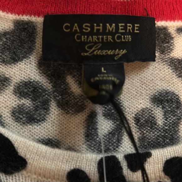 100% Cashmere Women’s Top - by Charter Club NWT - Picture 3 of 6